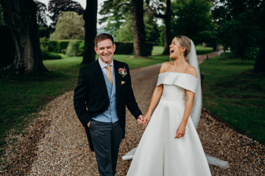Alexandra and Dan, Coombe Lodge
