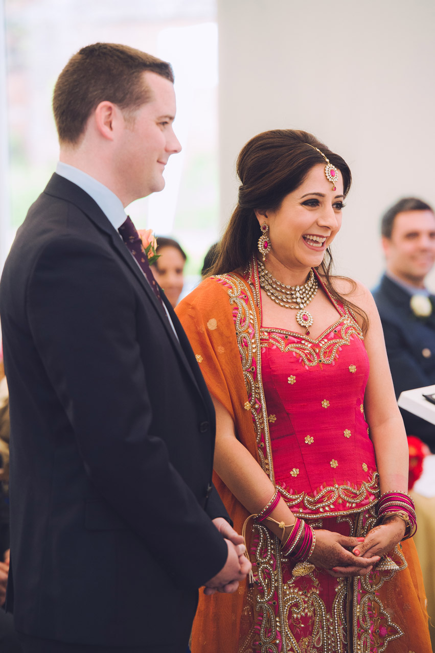 Indian fusion wedding Painshill Park