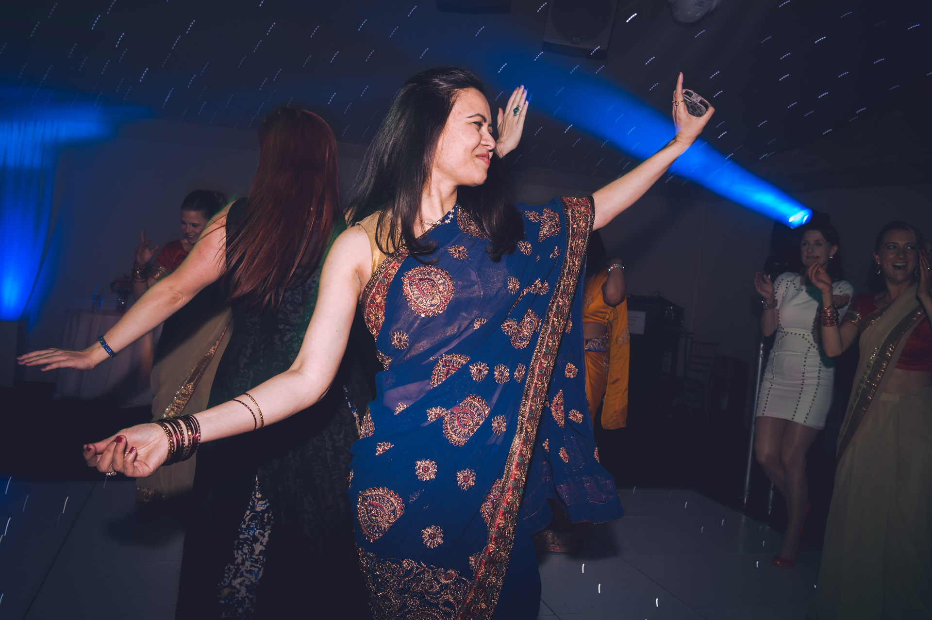 Indian wedding dancing 