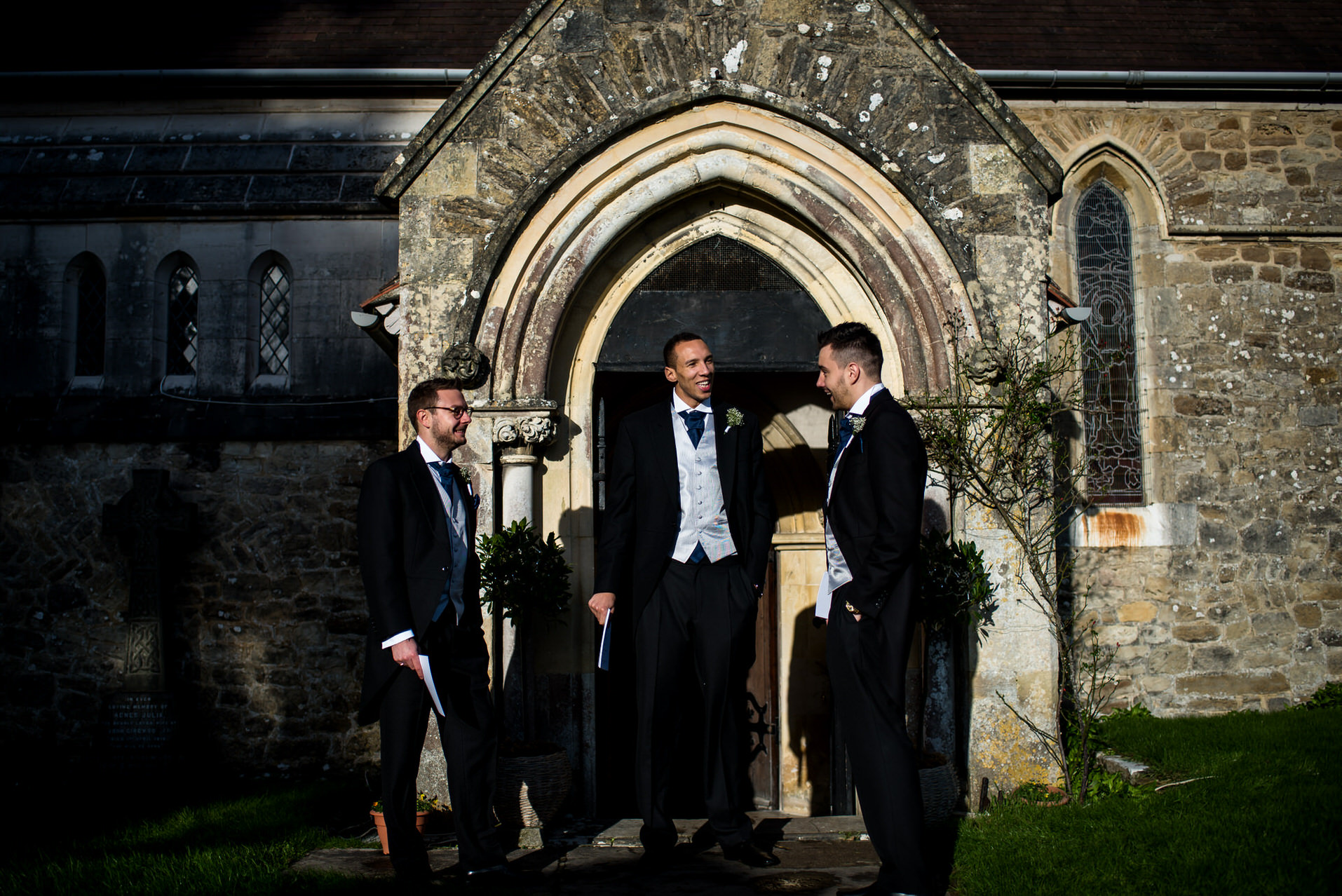 Isle of Wight church wedding photography 