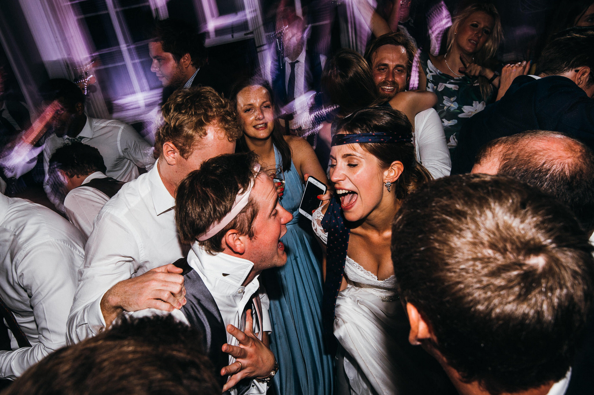 Dancing at Nonsuch mansion wedding 