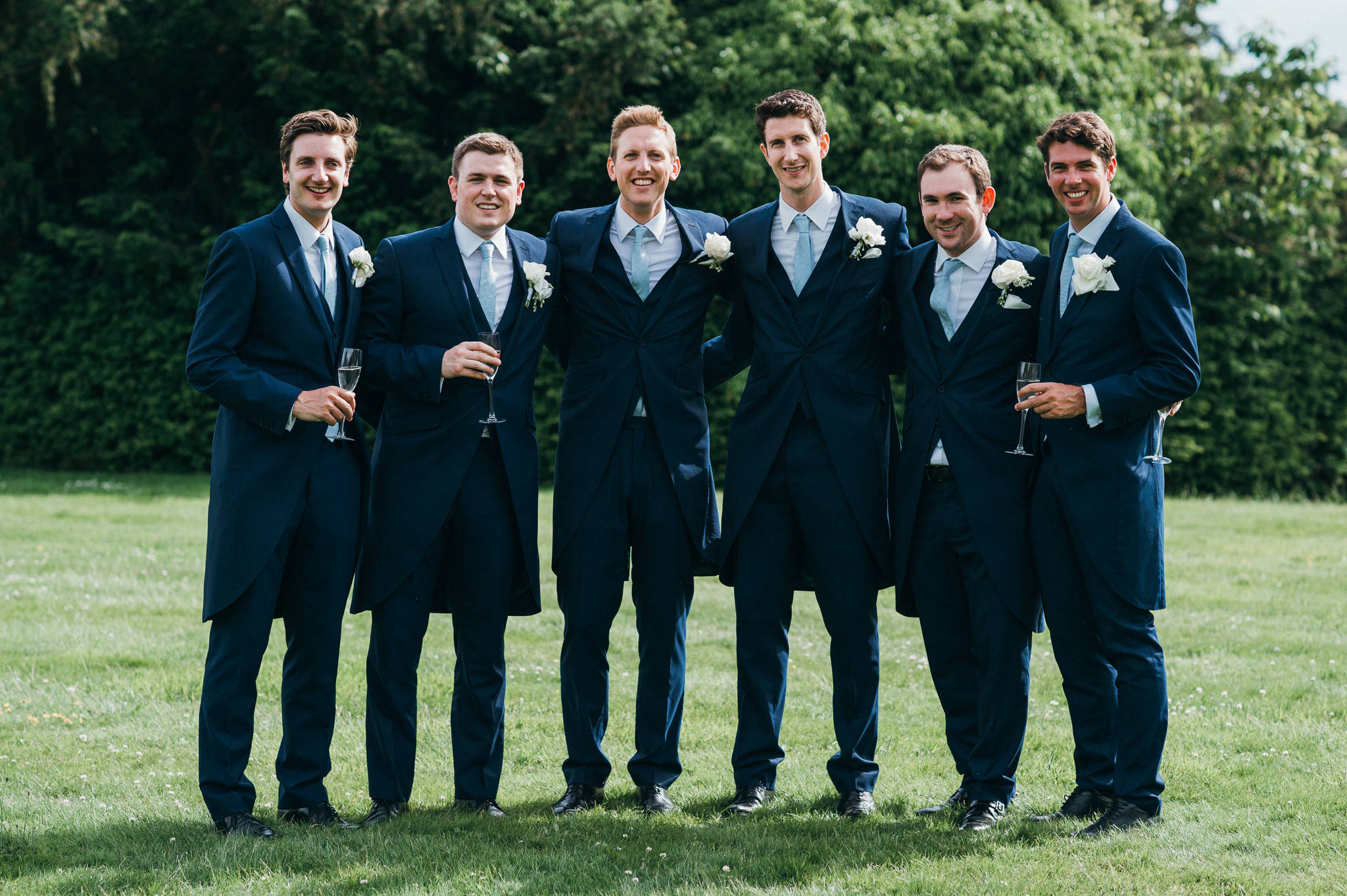 Groomsmen and Nonsuch Mansion
