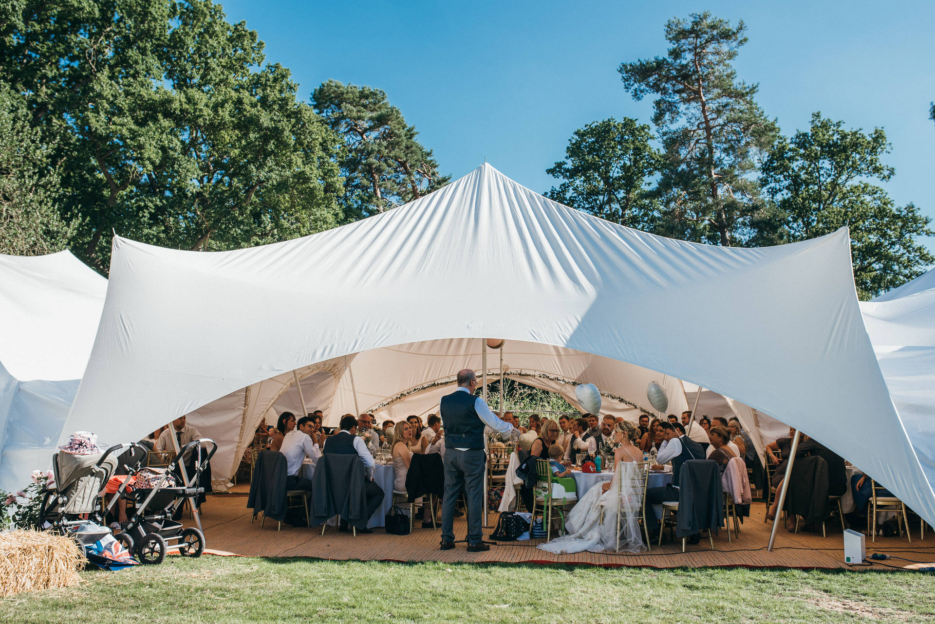 RHS Wisely wedding marquee 