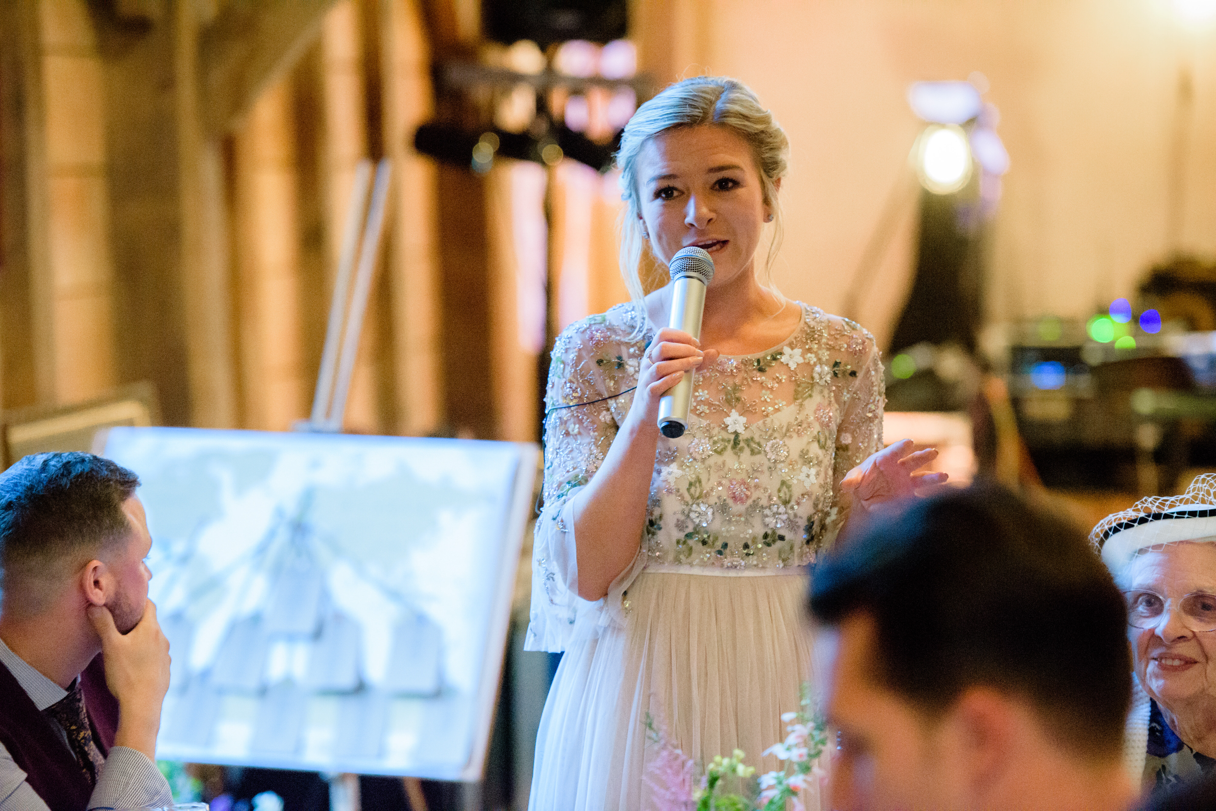 Speeches at Yoghurt rooms wedding
