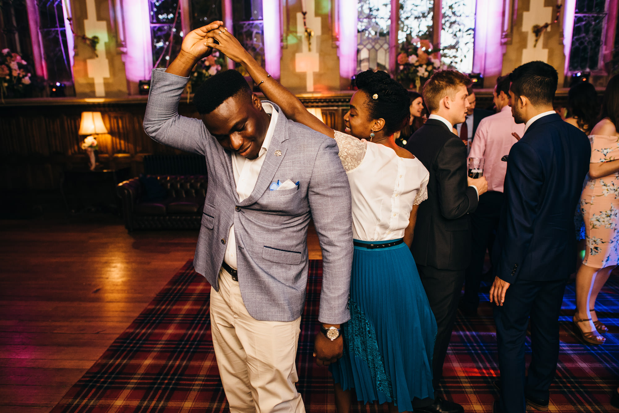 Dancing at St audries park wedding