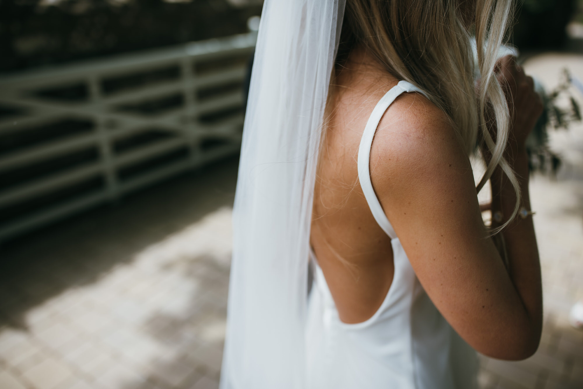 Wedding dress details 