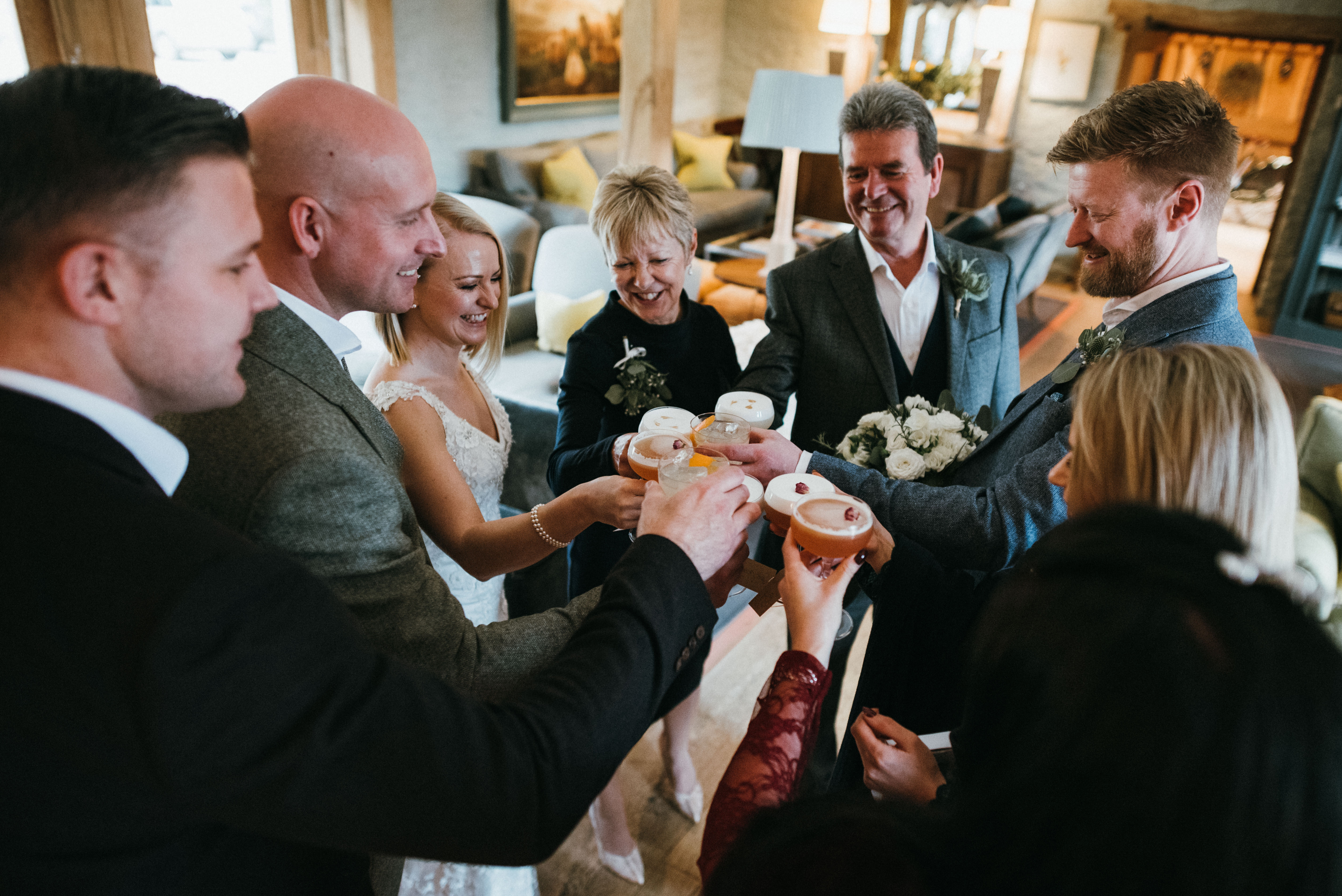 Small wedding drinks reception 