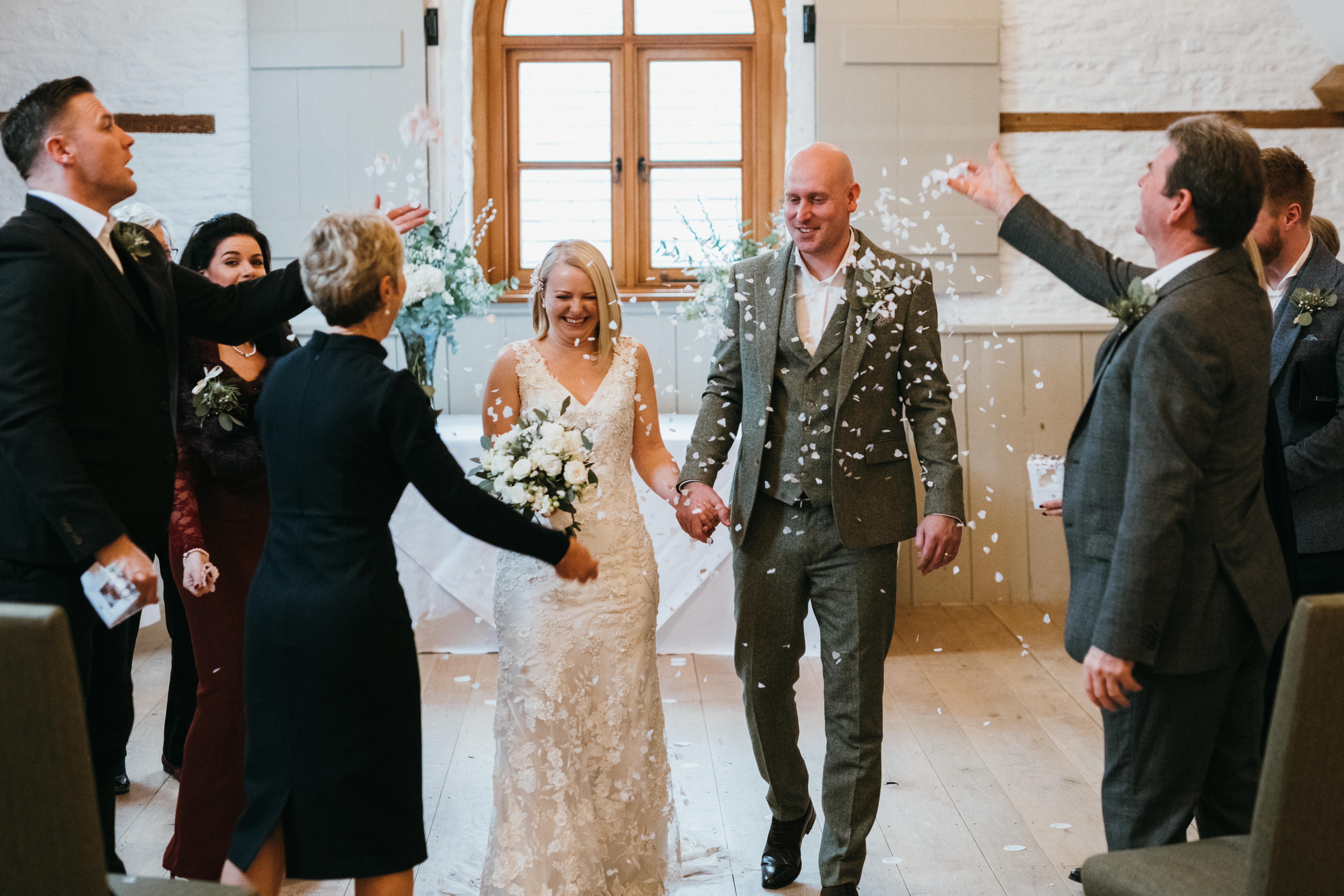 Intimate wedding photographer Thyme Cotswolds  