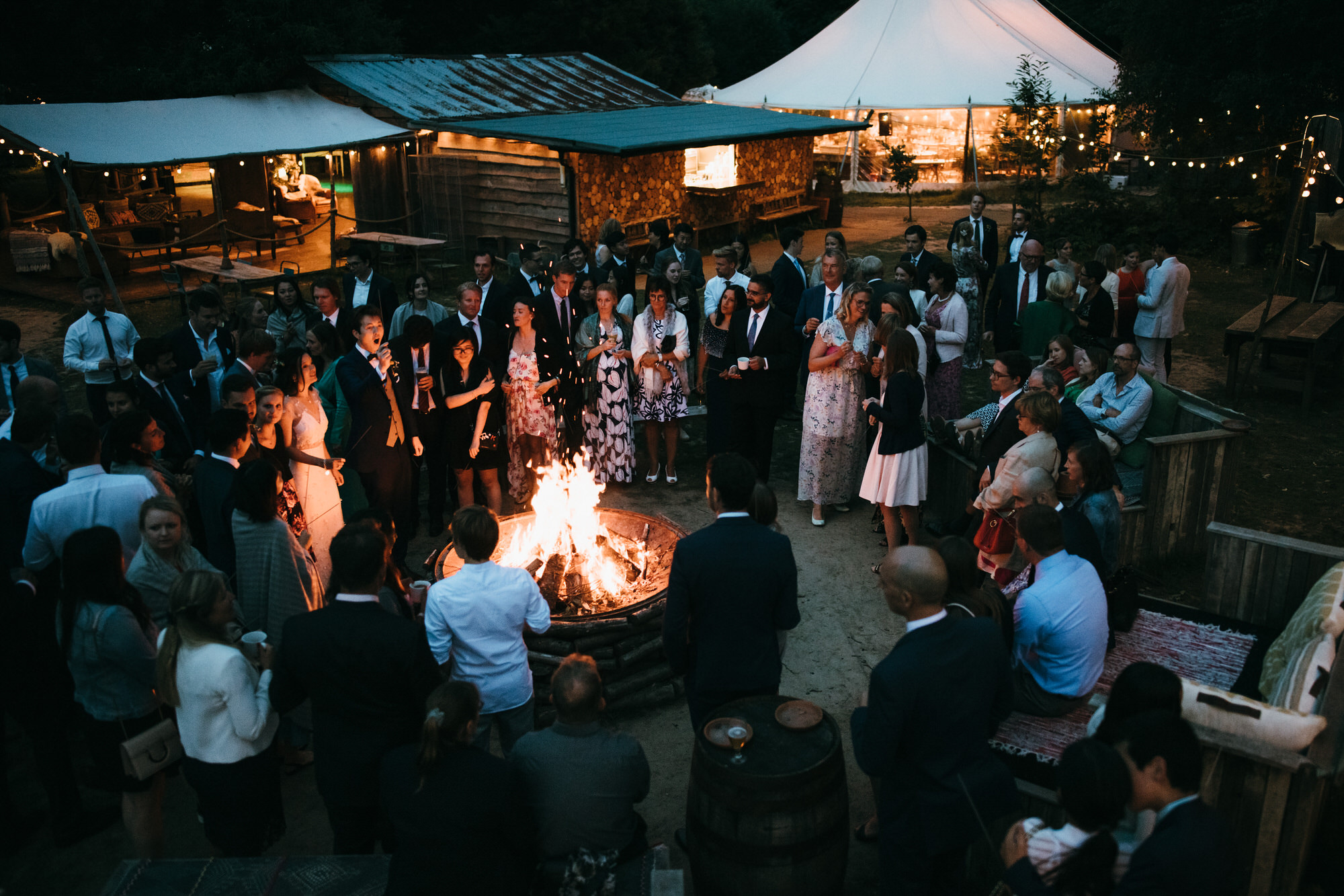 The dreys wedding fire pit 