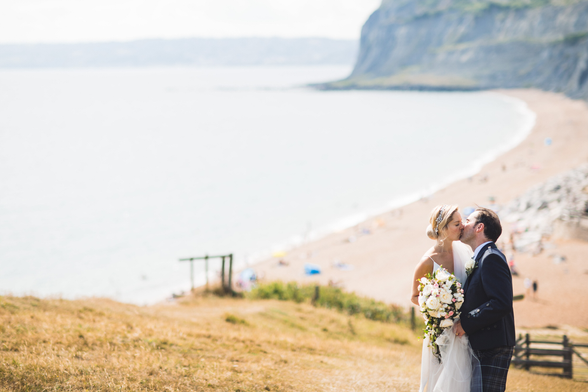 Dorset marquee wedding by the sea simon biffen photography 26