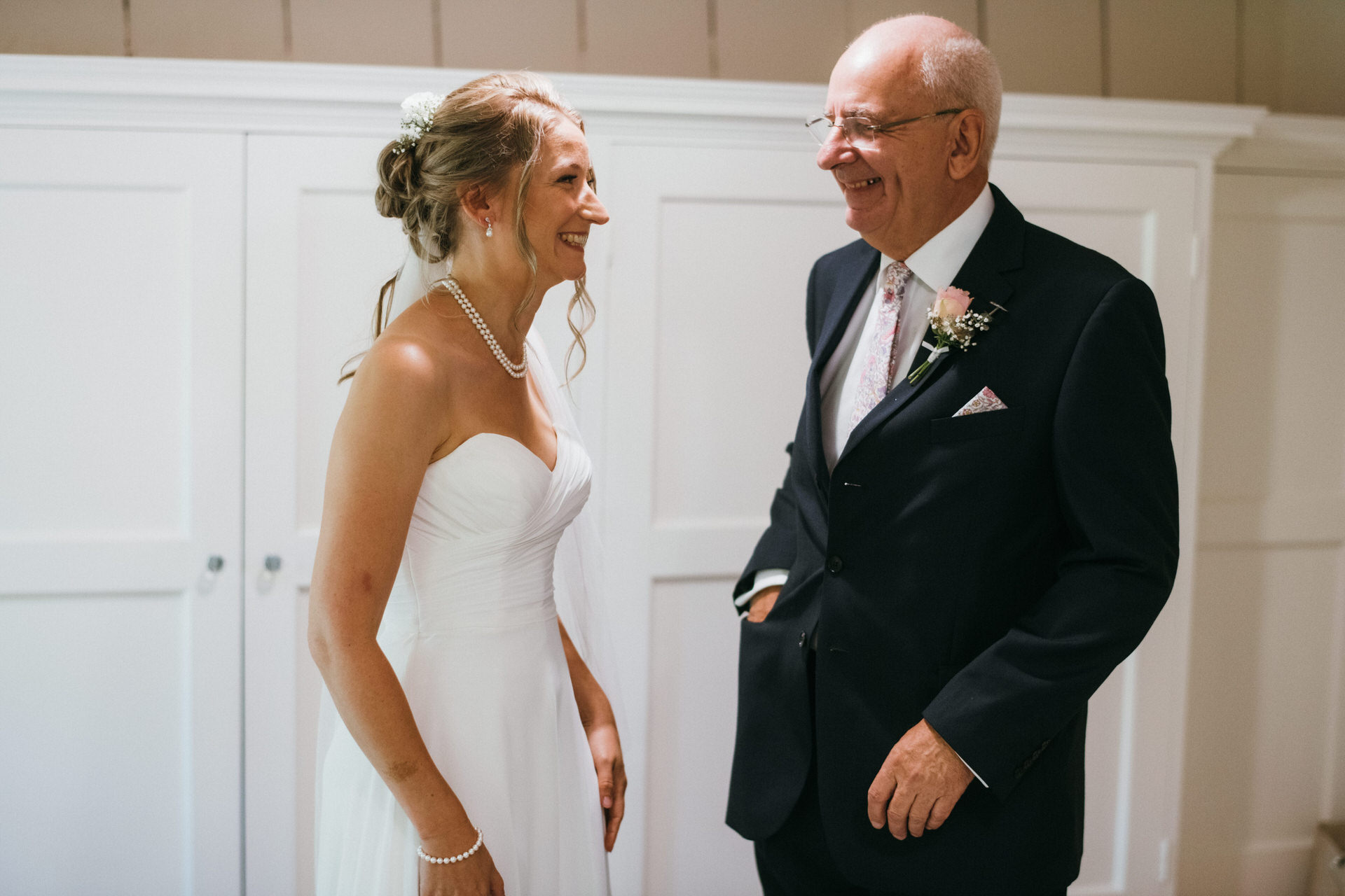 Bride and Father 