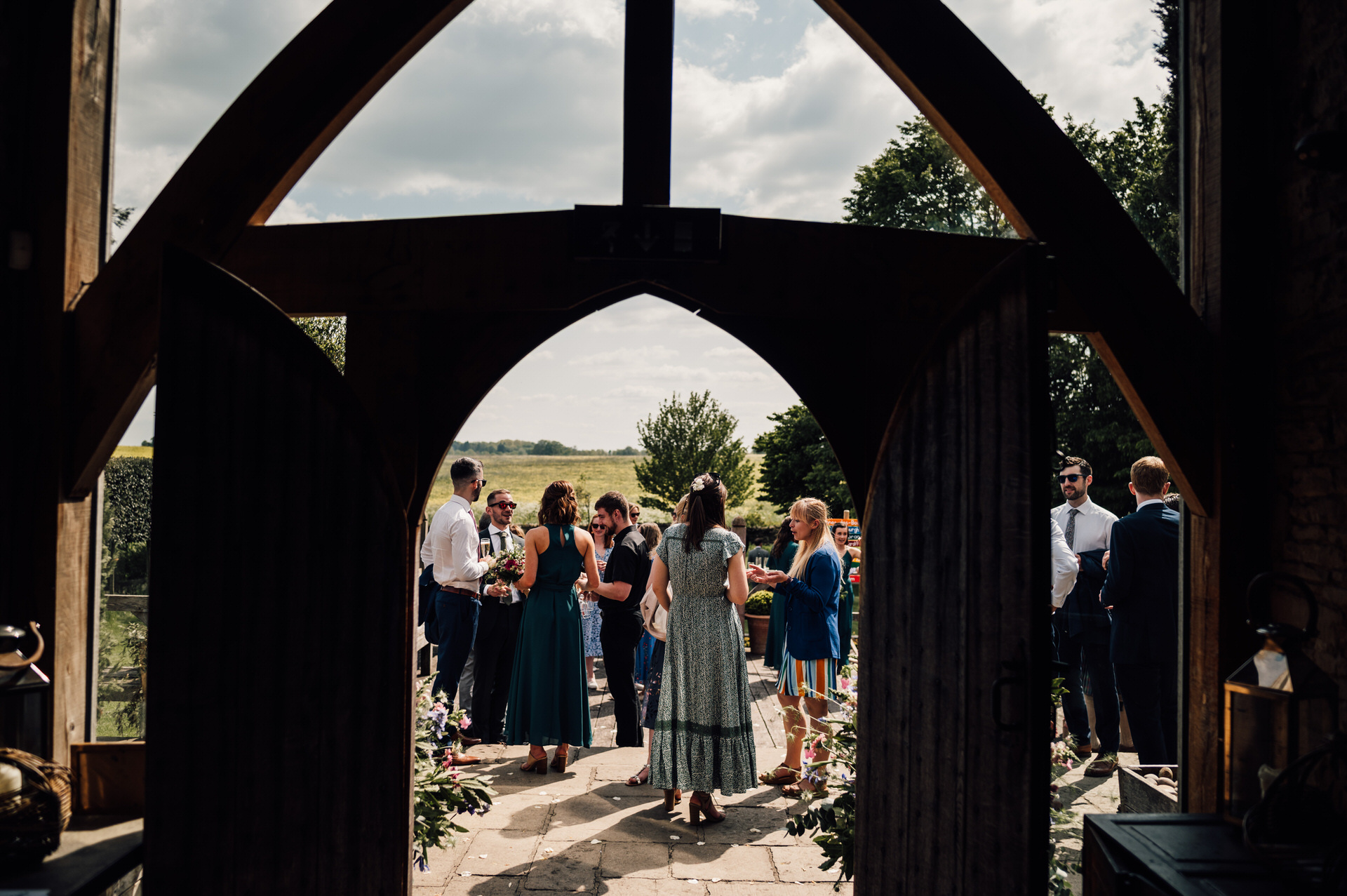 Charlotte and dash spring wedding cripps barn simon biffen photography 9