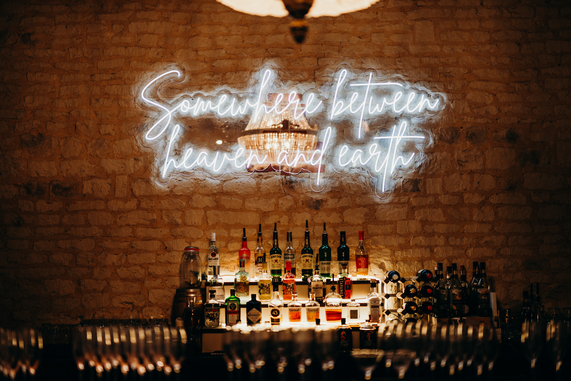 Wedding signage at  Bury Court 