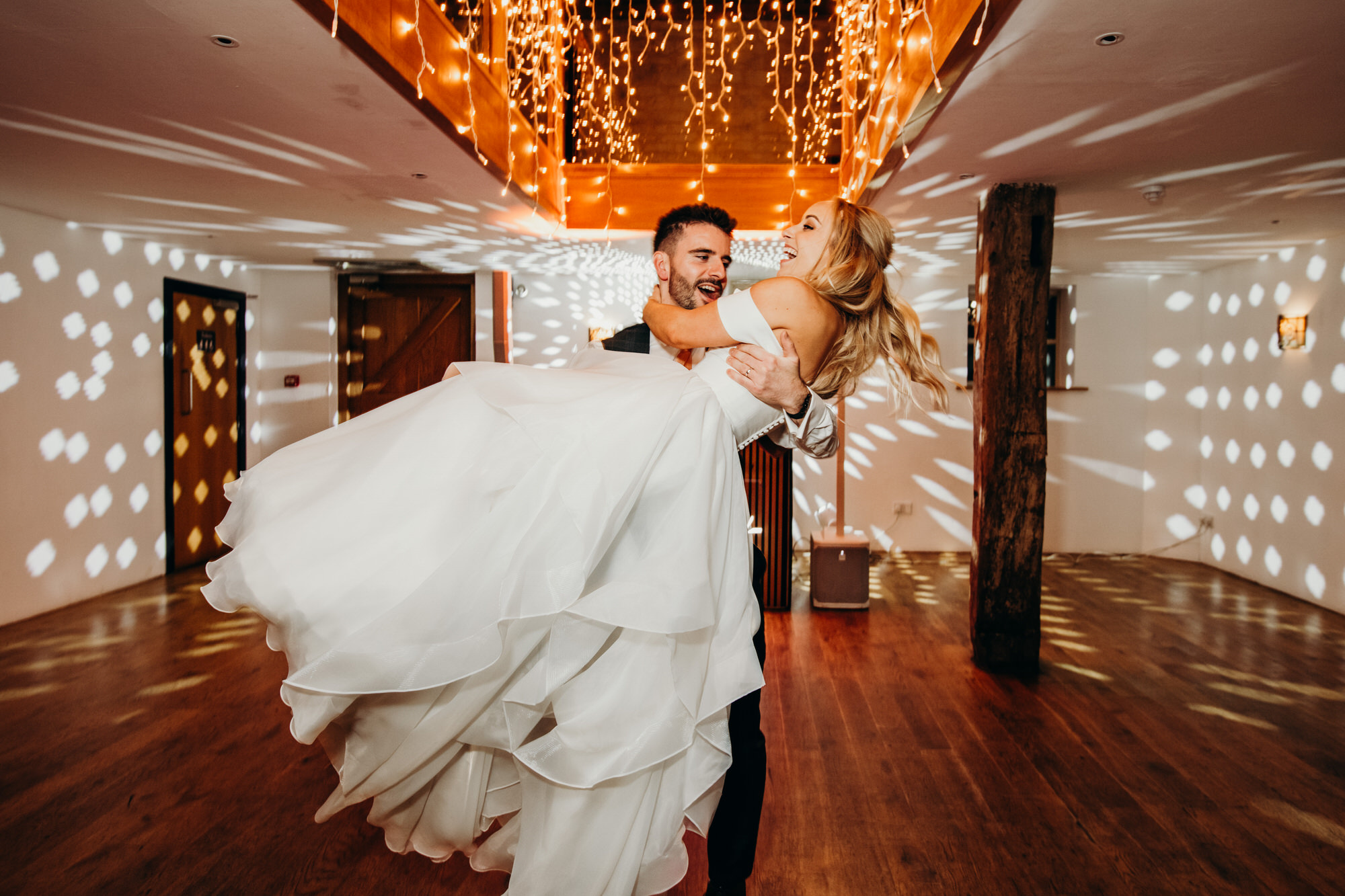 First dance at Bury Court wedding 